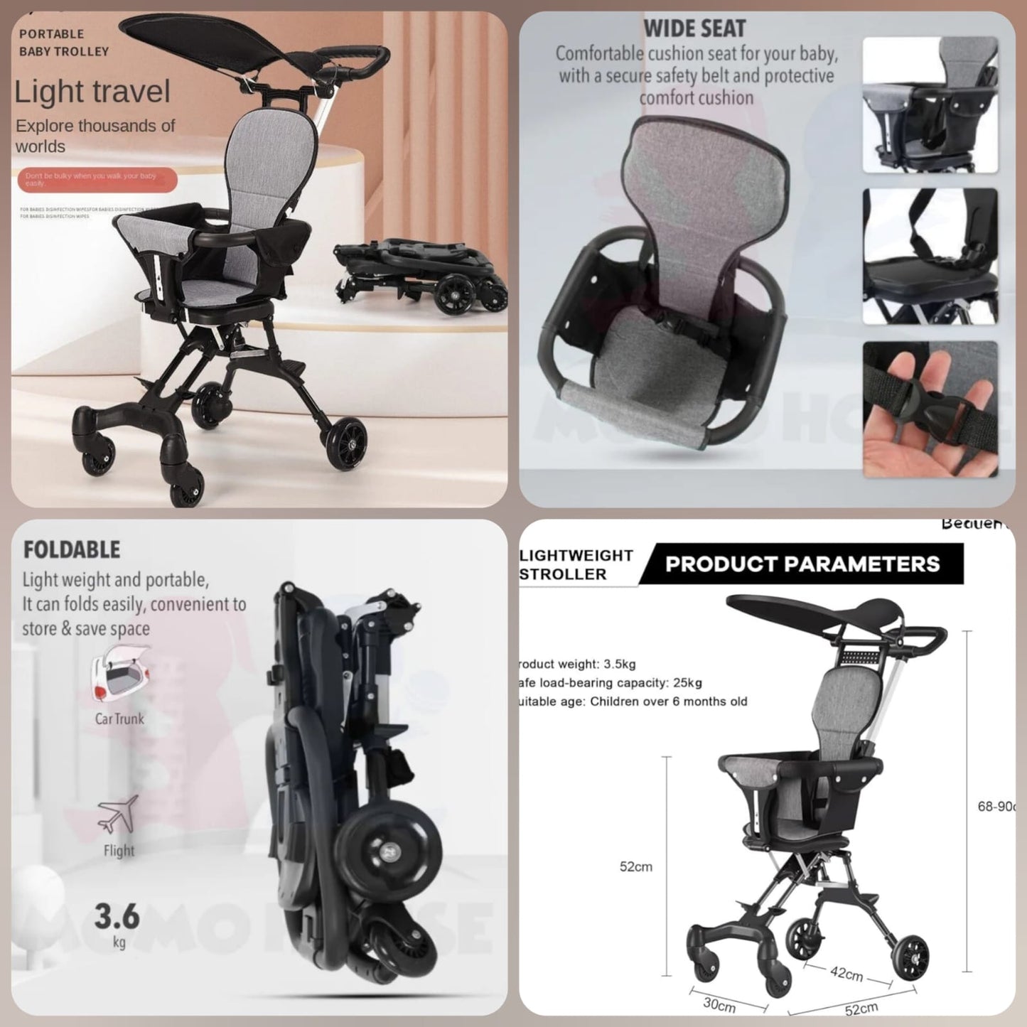 Foldable Baby Stroller