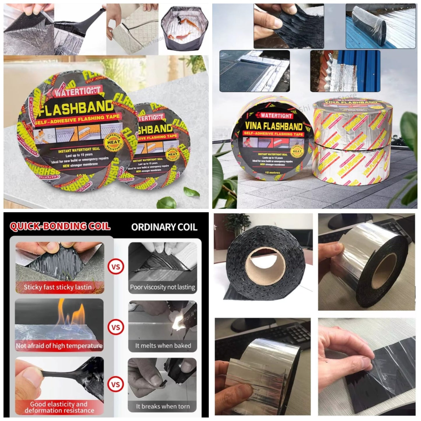 Self-Adhesive Waterproof Sealing Tape
