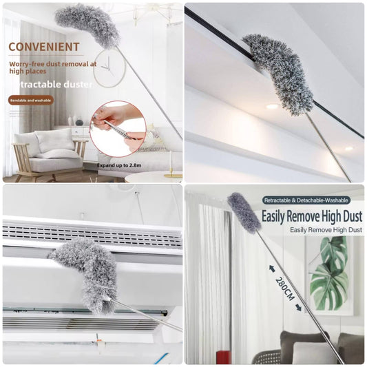 Foldable Cleaning Grey Duster