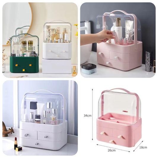 Acrylic Double Side Cosmetic Organizer