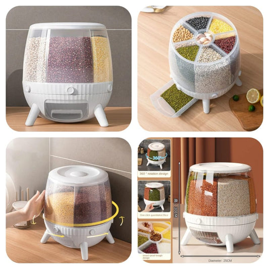6kg Rotating Cereal Dispenser