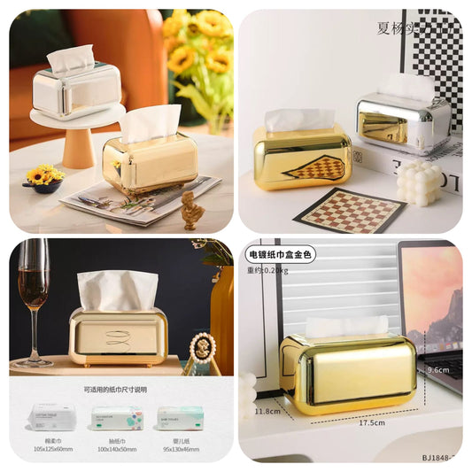 Luxury Gold-Silver Tissue