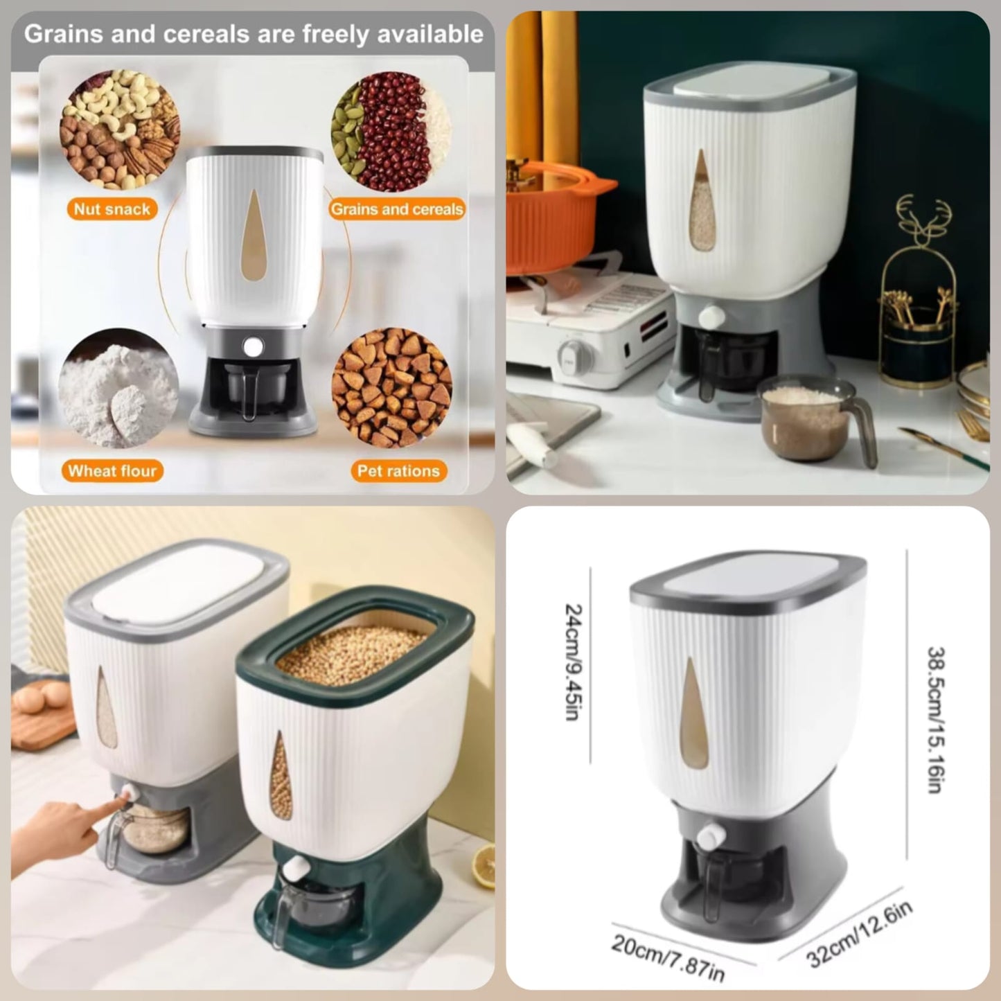 10kg Rice Dispenser
