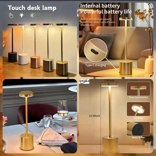 Rechargeable Touch Led Table Lamp