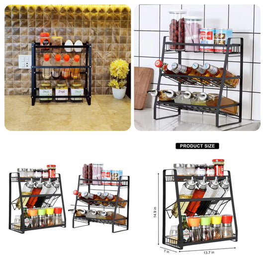 3-Tier Kitchen Storage Rack