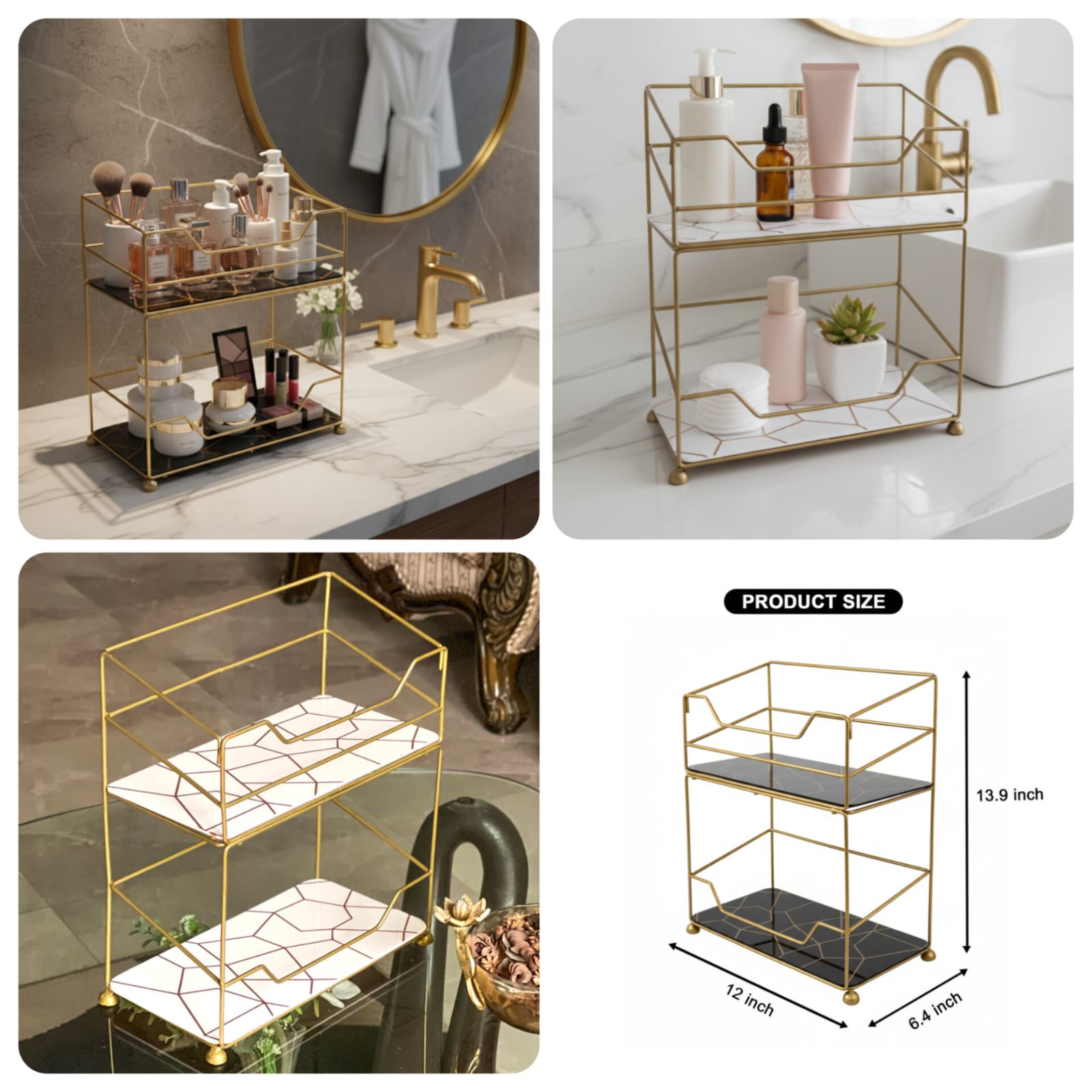 Matrix 2-Tier Elite Vanity Tower