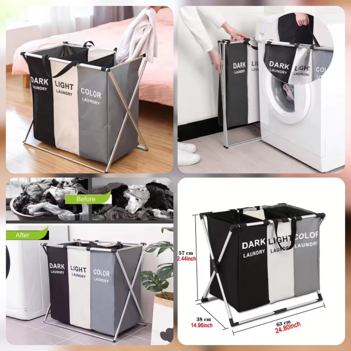 Foldable Dirty Laundry Basket