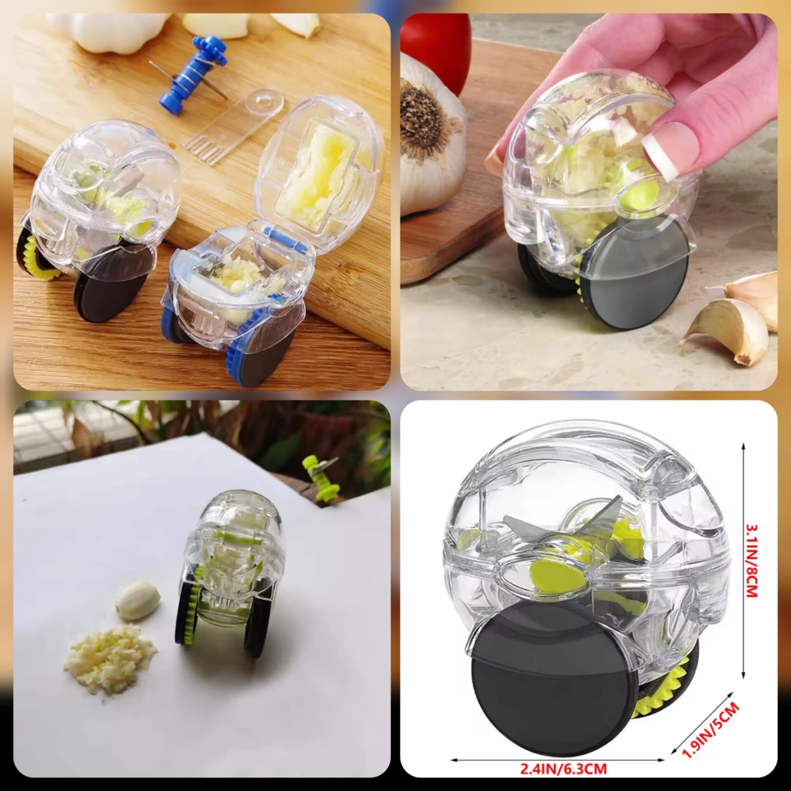 Mini Garlic Crusher