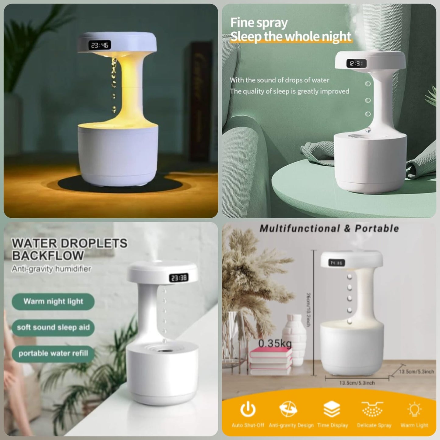 Anti-Gravity Humidifier