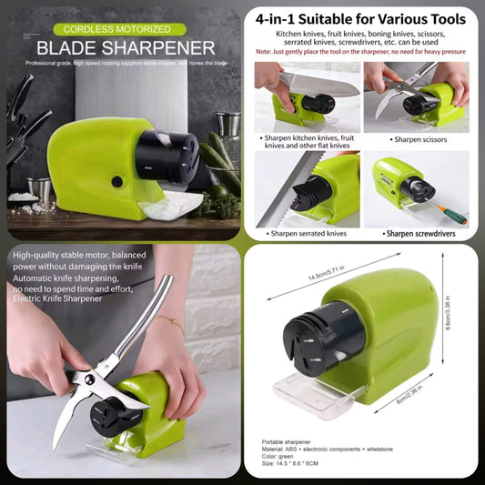 Cell Operated Knife Sharpener