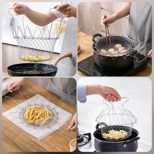 Stainless Steel Frying Basket