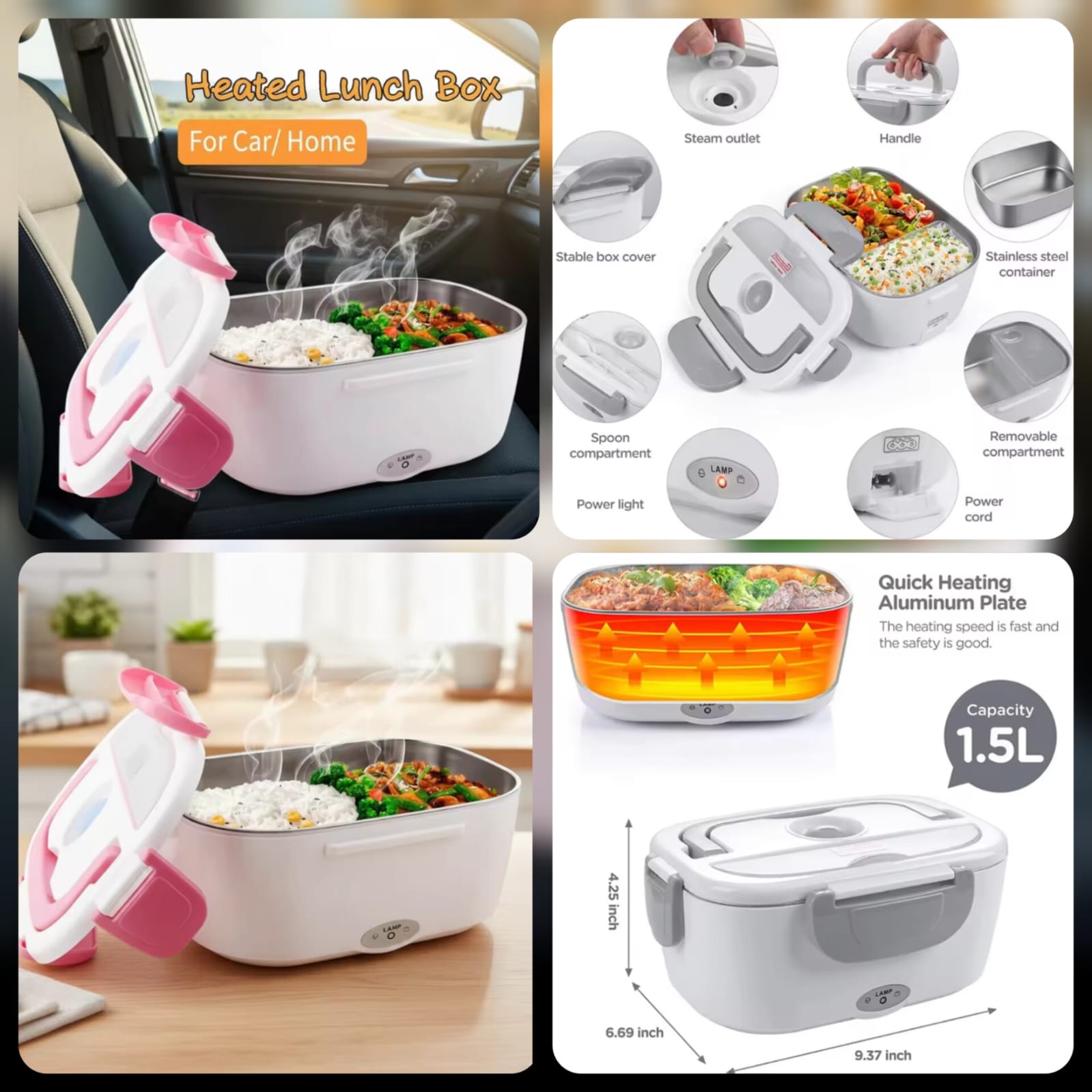 Electric Portable Lunch Box