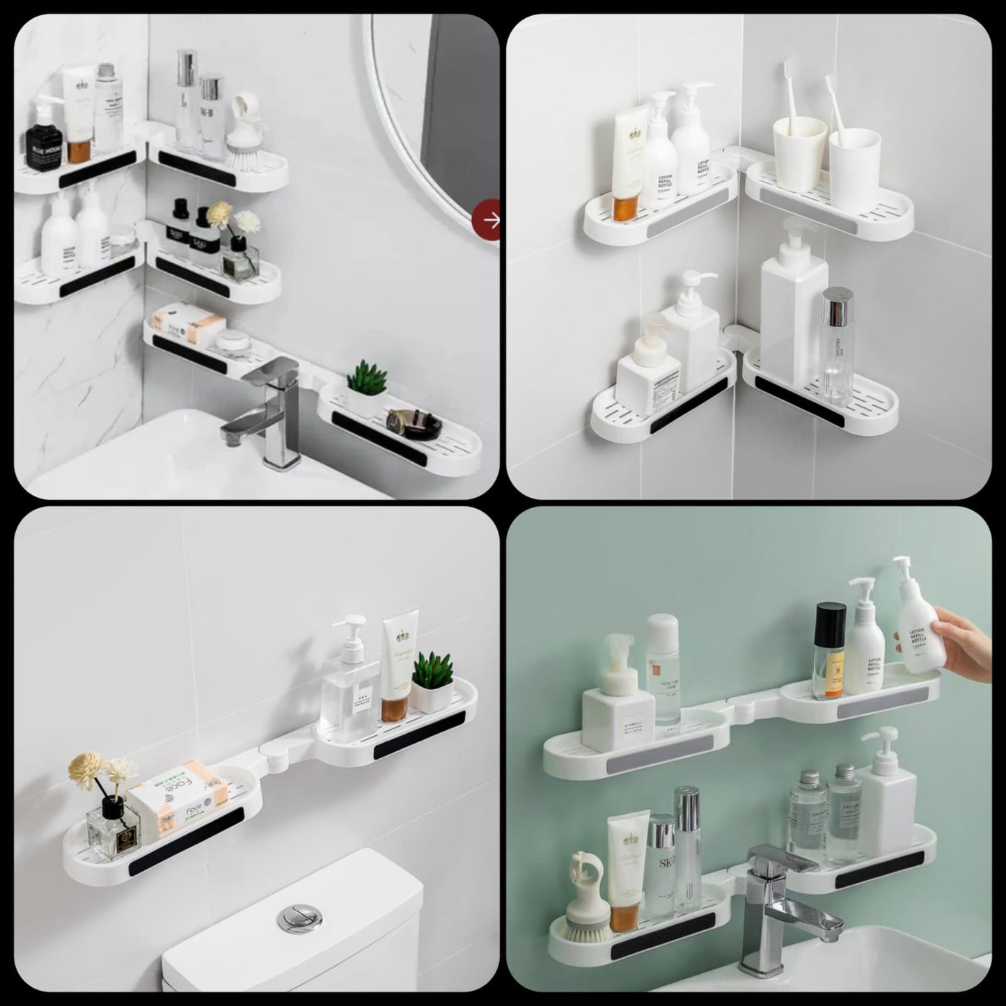 Wall Mounted Rotating Shelf