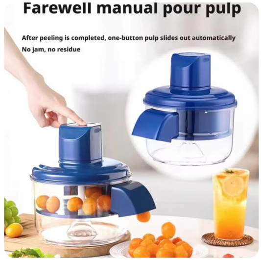 Electric Grape Peeler Machine – Rechargeable Garlic & Grape Skin Remover | Automatic Veggie Peeler Tool for Home & Commercial Kitchen