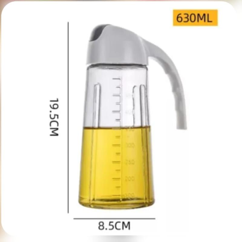 2-in-1 Glass Oil Spray Bottle and Dispenser for Cooking – Leak-Proof Olive Oil Sprayer with Pour Function – Refillable Oil Control Mister for Kitchen, BBQ, Frying, Baking & Salad – Durable Stainless Steel Transparent Glass Spray Bottle
